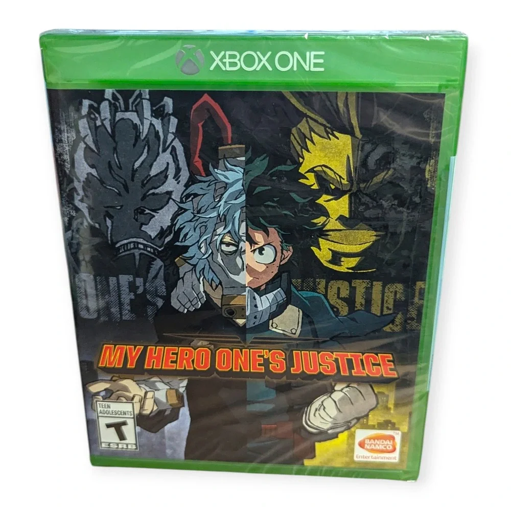 My Hero One's Justice Xbox One‎ Bandai Namco Fighting Game New Sealed 2018
